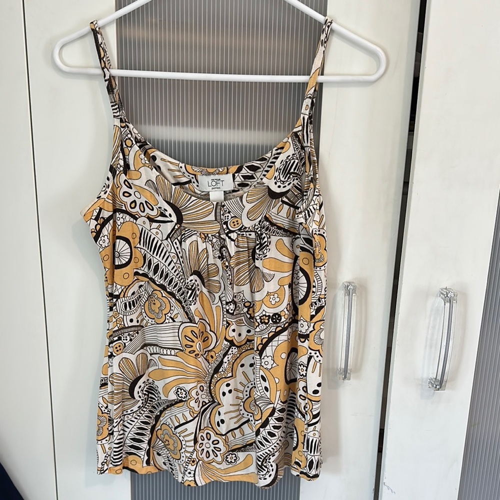 LOFT Multicolored tank Top